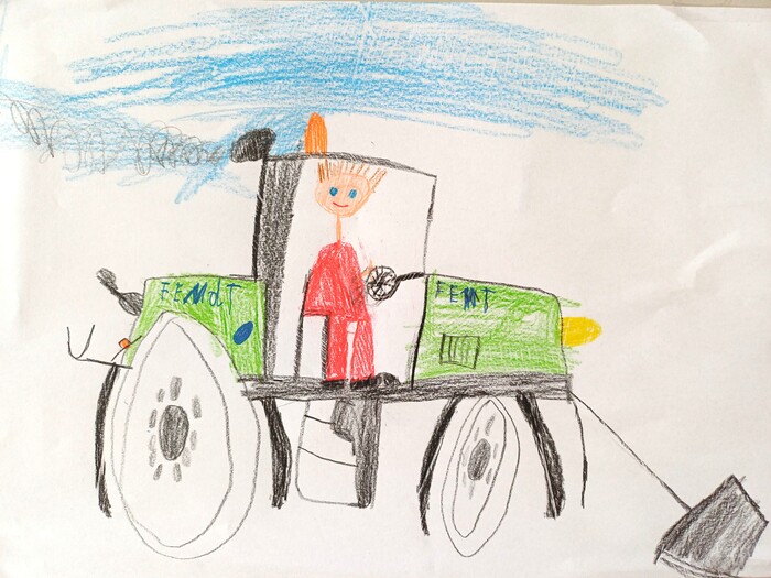 Aaron, 7, Wiesing