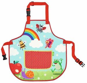 Kinderschürze 'Krabbelkäfer'